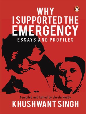 cover image of Why I Supported the Emergency